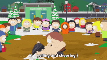 eric cartman fighting GIF by South Park 