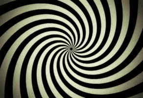 black and white animation GIF