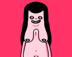 Blink Lady GIF by garbageparty