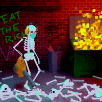 Work Skeleton GIF by jjjjjohn