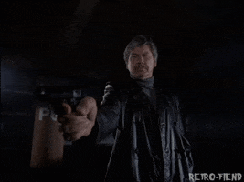 shooting 80's GIF by RETRO-FIEND