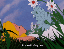 alice in wonderland flowers GIF alice in wonderland flowers GIF