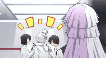 A gif of Bungo Stray Dogs.